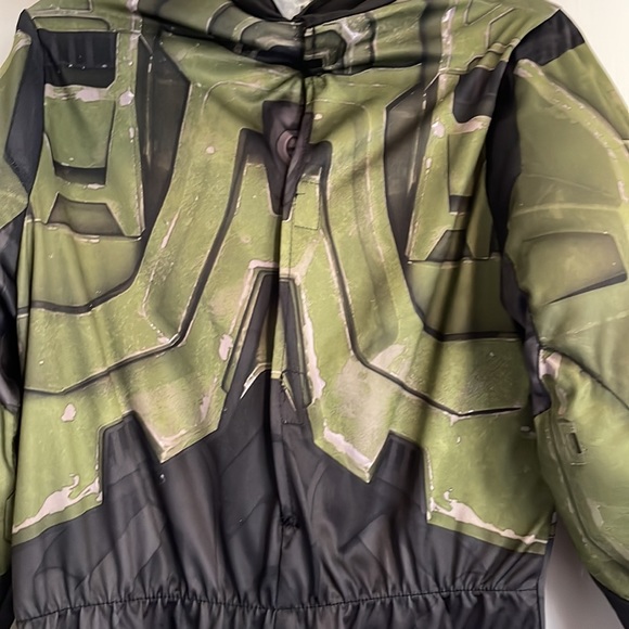 HALO INFINITE Master Chief deluxe kids costume size large 10/12 - Picture 11 of 13
